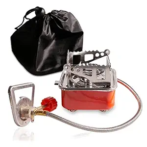 Mini Stove Camping with Advanced Safety Gas Pipe