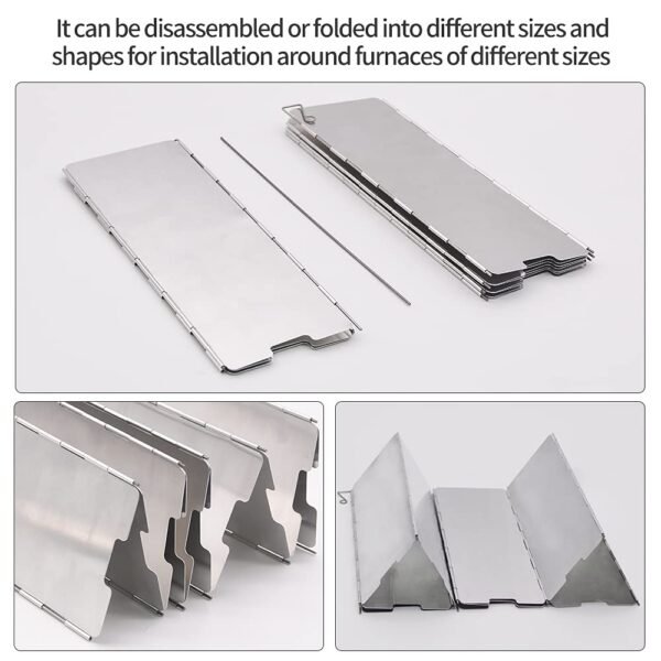 Windshield for Camp Stove - Image 4