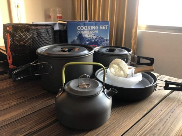 5–6 Person Camping Cook Kit with Kettle - Image 6