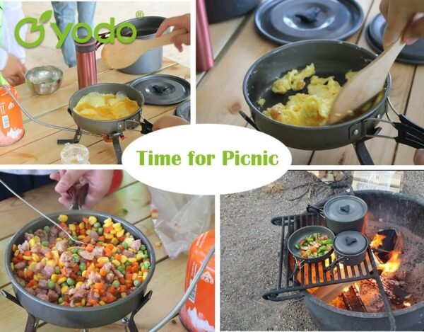 5–6 Person Camping Cook Kit with Kettle - Image 7
