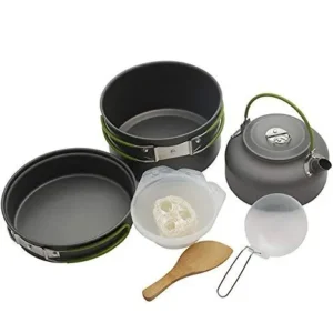 Cooking Set with Kettle 3 to 4 People